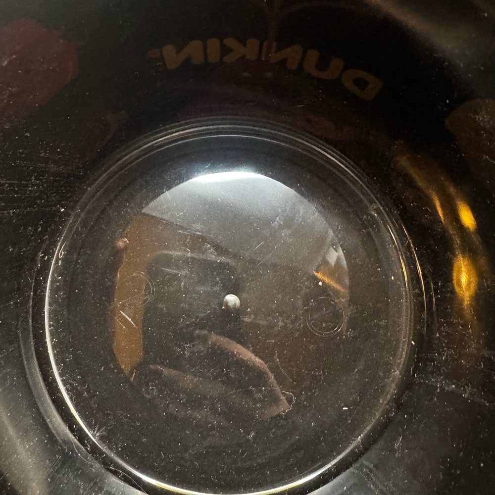 Dunkin Donuts Black Halloween Munchkin Bucket 2025 No Lid / Preowned - Picture 9 of 11